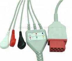 3-LEAD кабель для пацієнтів BIONET BM3 з провідними проводами BIONET BM3 3-LEAD patient cable with leadwires