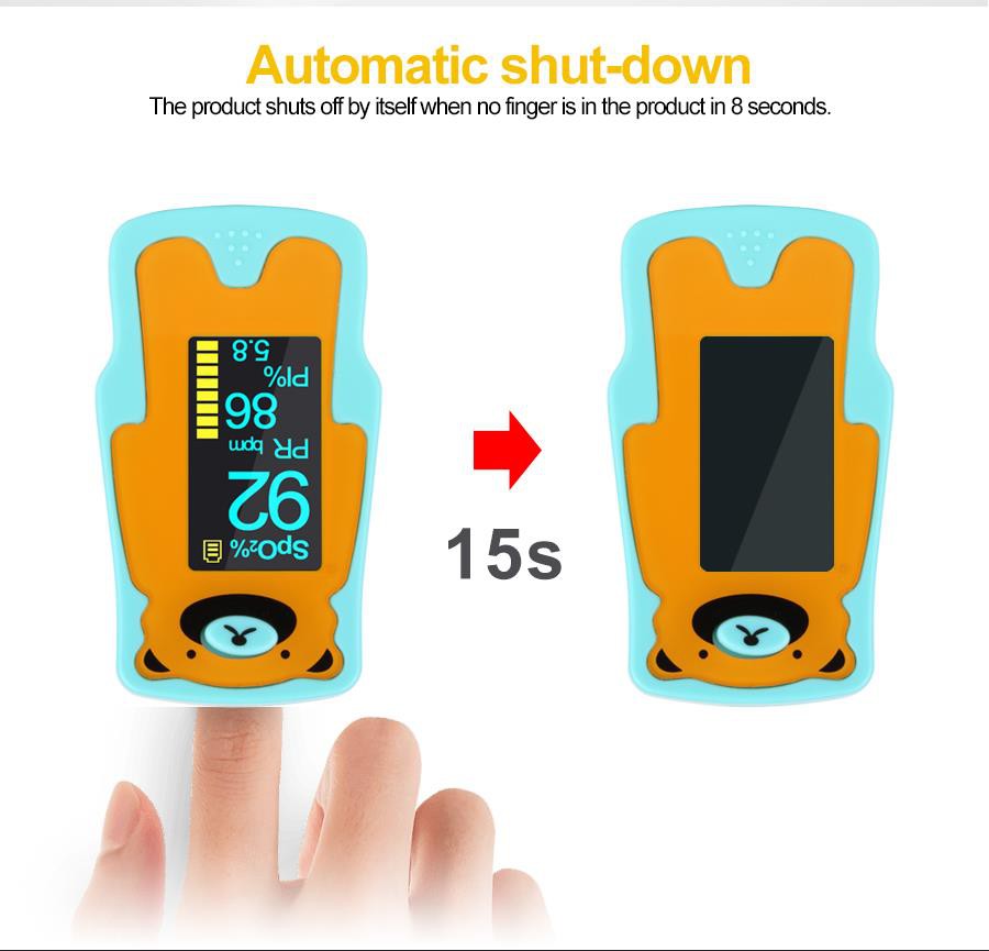 Оксиметр пальця дитини 4