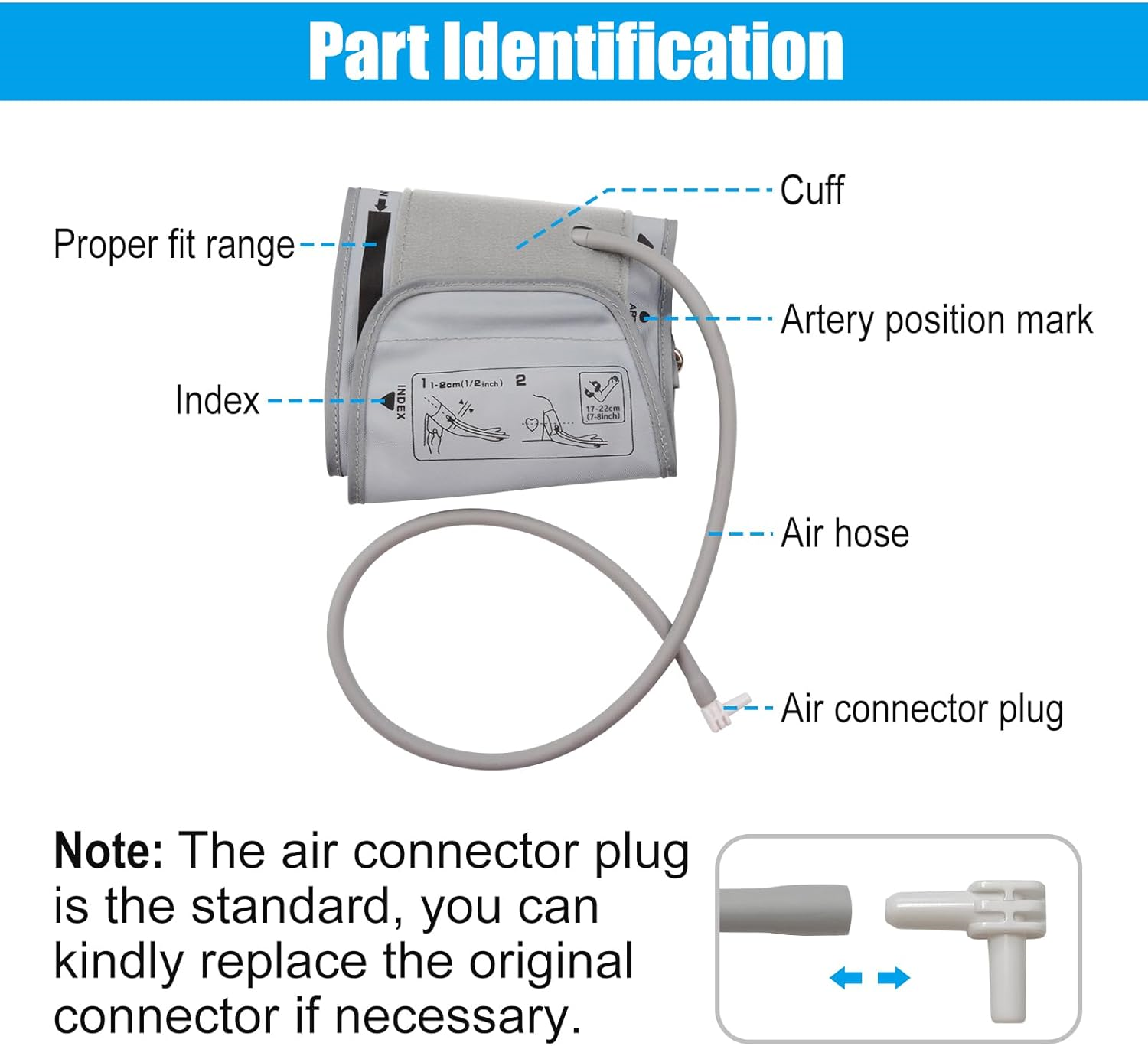 Omron cuff grey Omron cuff grey