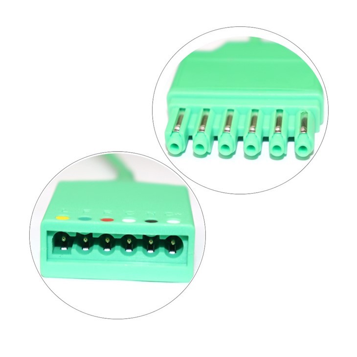 Reusable 3 Lead ECG Leadwires Sets For Drager price