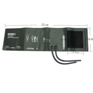 Дорослий # 11 Довговічний манжет Nibp, окружність ручки 25,3-34,3 см, без газорозподілу