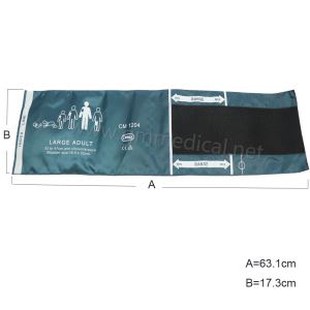 Великий дорослий однотрубний манжет Nibp для монітора крові