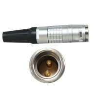 FGG EGG 2K 302 Push-pull металевий прямий штекер / фіксований роз'єм роз'єму