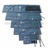 Neonate, немовля, дитина, дорослого СТЕГНА синій багаторазові однієї трубки NIBP манжети